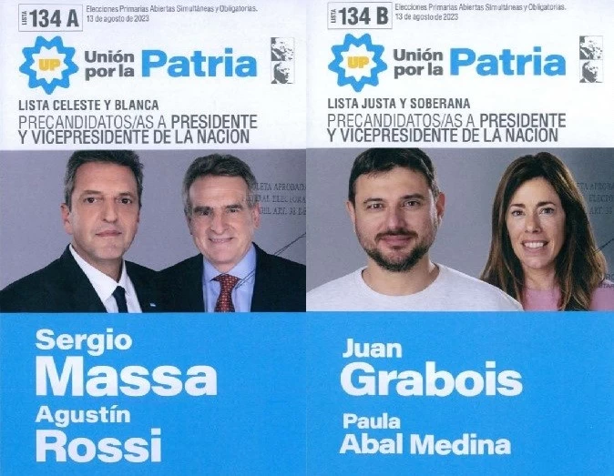 Elecciones 2023 conocé todas las boletas de los precandidatos