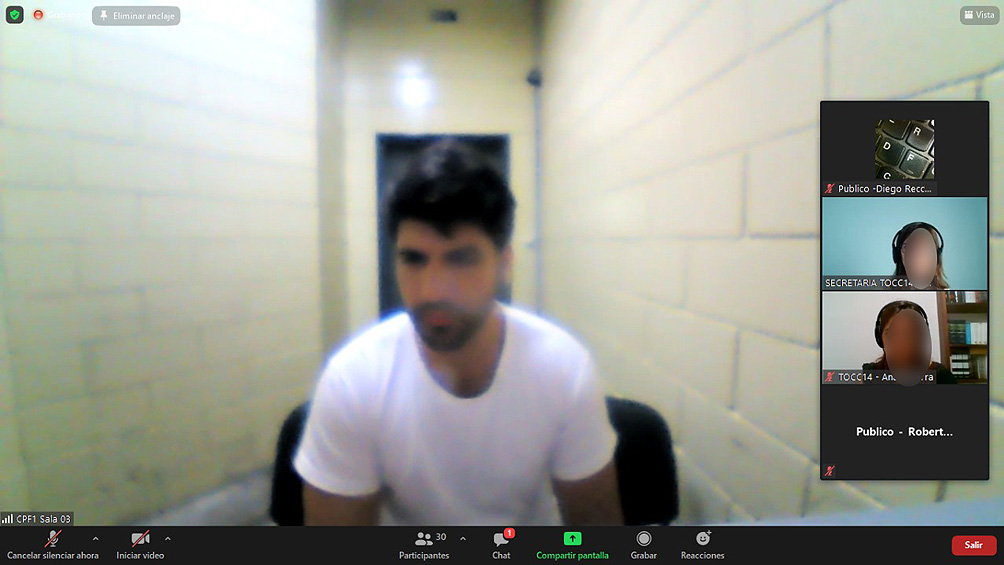 Veppo no declaró y el sobreviviente dijo: “Tuve más suerte pero quedé discapacitado de por vida”