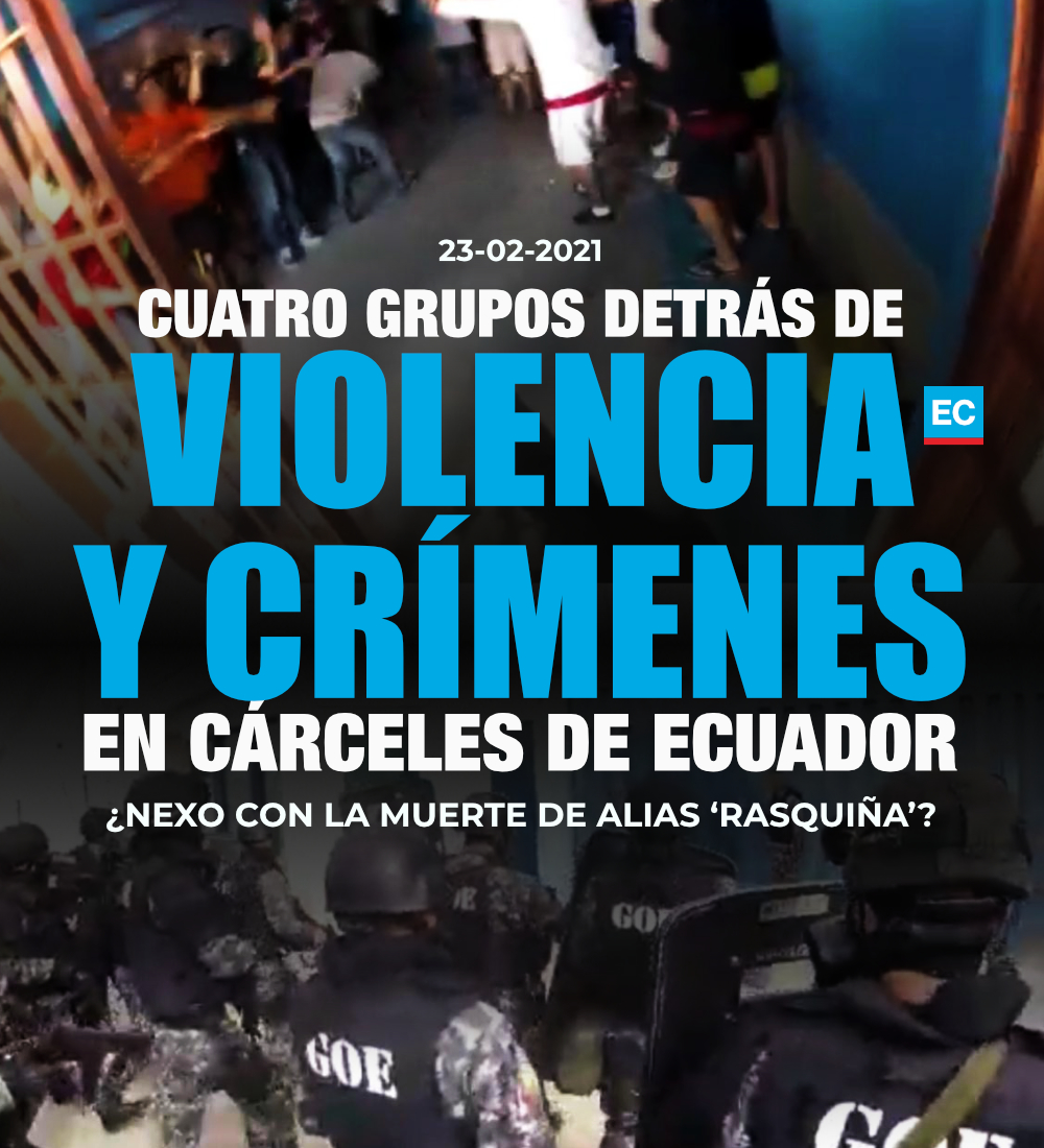 Degollados, seccionados e incendiados: En Ecuador se reportan 79 muertos en cárceles