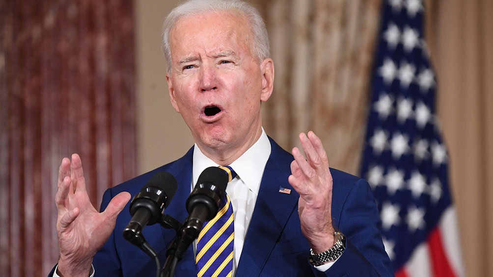 El presidente de Estados Unidos, Joe Biden, instó a los congresistas estadounidenses a prohibir los fusiles de asalto.
