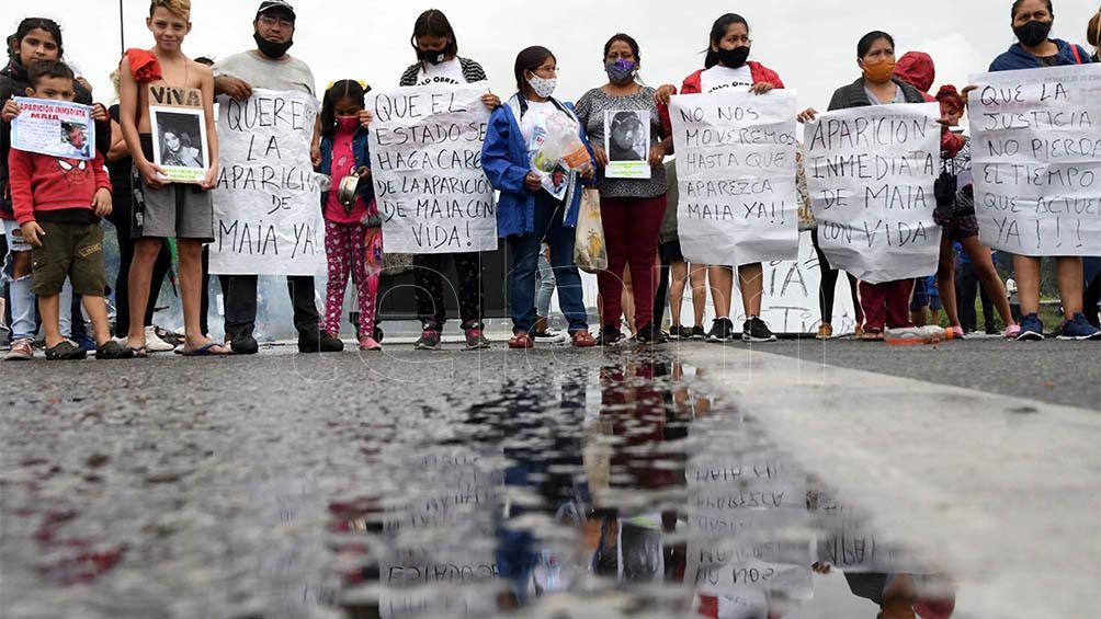 Familiares y amigos de Maia piden por su aparición.