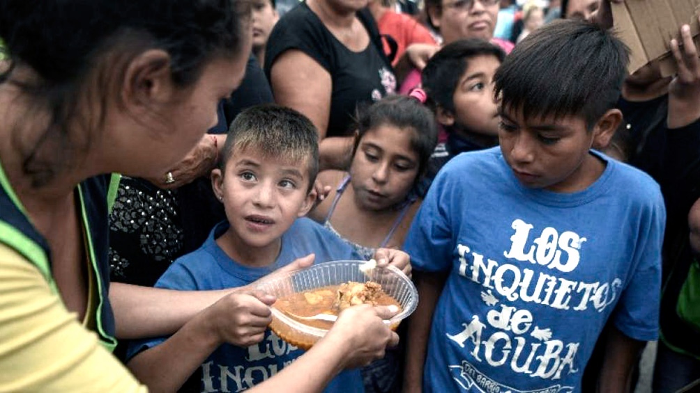 La ONU estima que casi 700 millones de personas en el mundo padecen hambre.