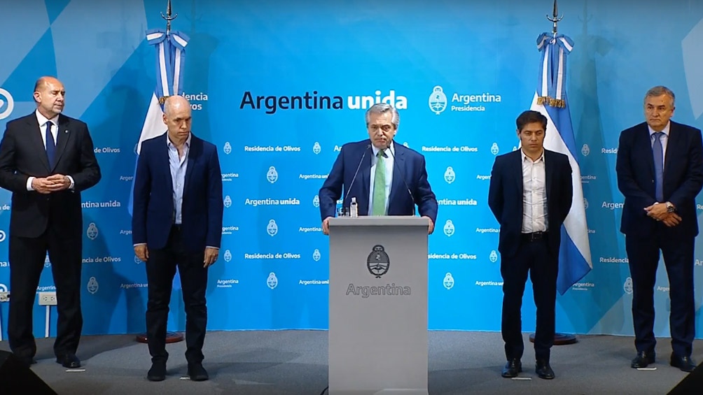 El 19 de marzo de 2020 el Gobierno anunció una "medida excepcional" para un "momento excepcional": el ASPO.