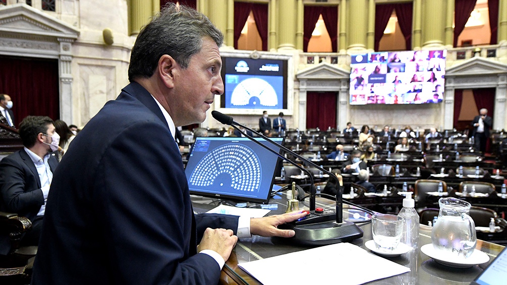 El proyecto fue redactado por el presidente de la Cámara de Diputados, Sergio Massa.