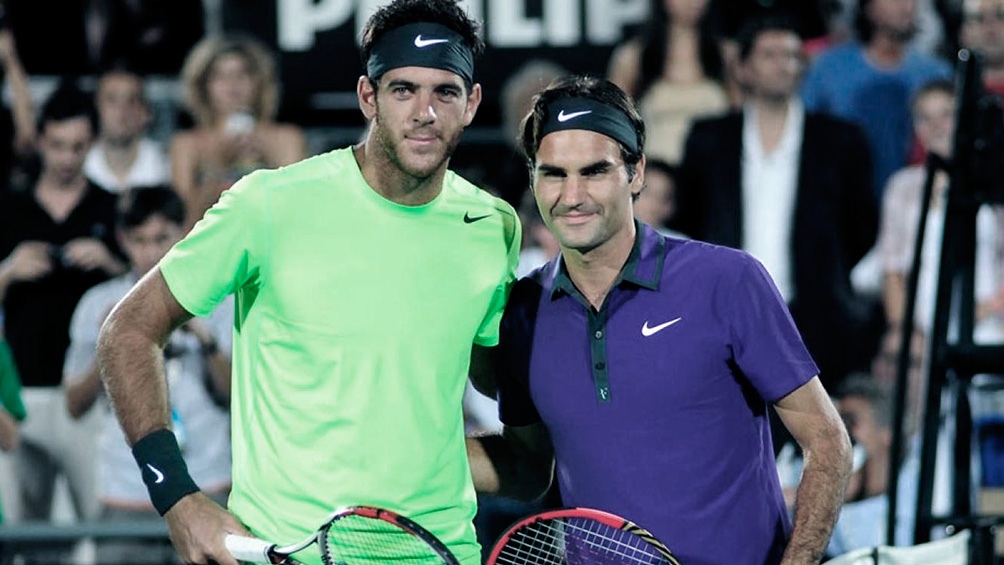 Del Potro espera volver a las canchas y Federer le dejó su reconocimiento y un consejo (foto archivo)