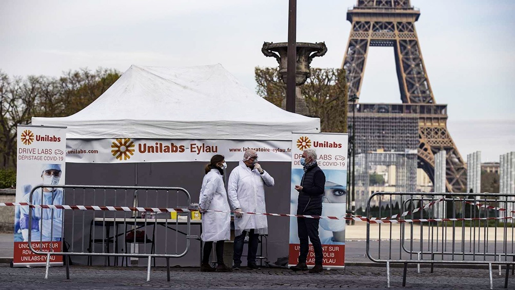 Francia esta en el pero momento de la pandemia.