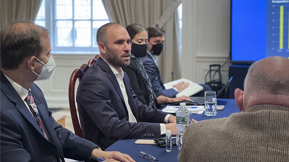 El ministro finalizará su visita a Washington el miércoles, con una reunión con funcionarios del Tesoro de Estados Unidos.