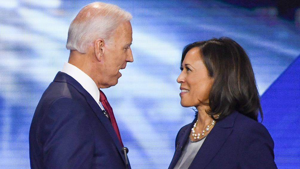 Kamala Harris, protagonista de otro de los traspiés del presidente de Estados Unidos.