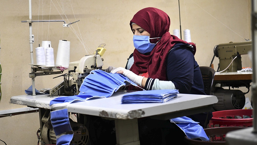 La pandemia de coronavirus profundizó la devastación en Siria.