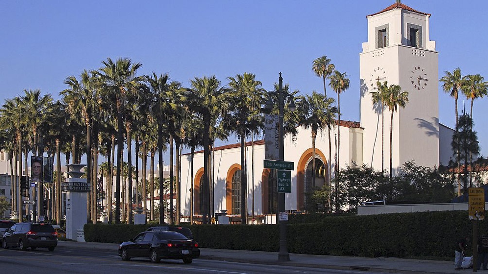 La estación Los Ángeles Union.