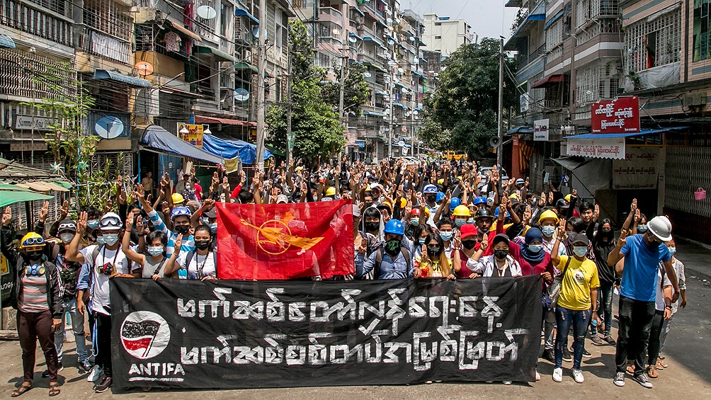 Protestas contra el golpe de Estado