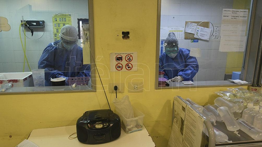 La cartera sanitaria indicó que son 3.505 los internados en unidades de terapia intensiva