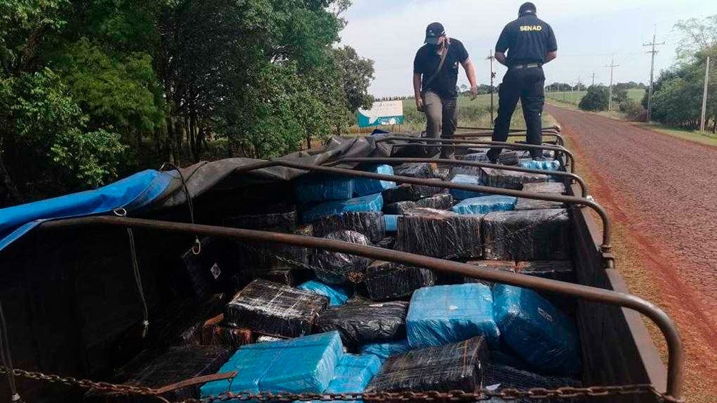 Más de once toneladas de marihuana y 32 kilos de cocaína fueron secuestradas en cinco procedimientos en noviembre de 2020.