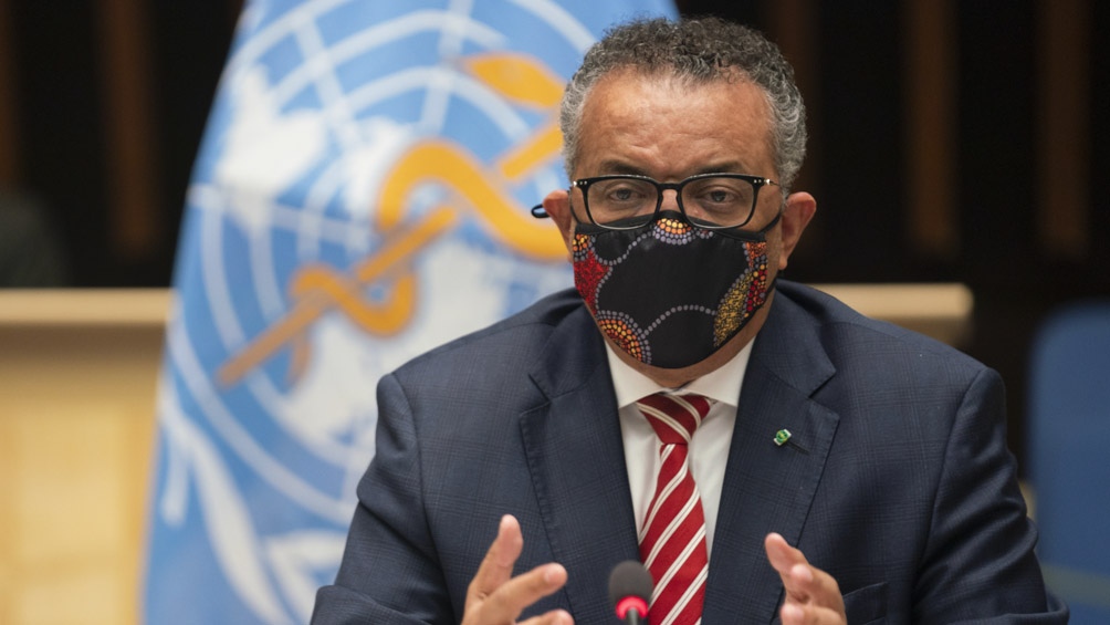 Para Tedros Ghebreyesus, la pandemia está "lejos de haber terminado", pero hay razones para ser optimistas, como la disminución del número de casos y de muertes durante los dos primeros meses del año.