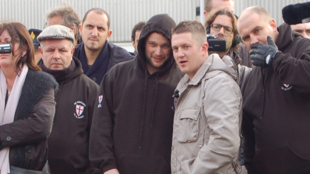 Tommy Robinson, activista de ultraderecha (Foto: Wikipedia).