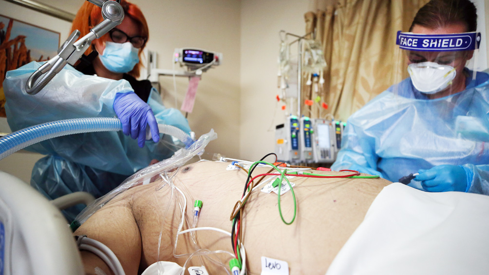 Estados Unidos reportó un aumento de 12% de los casos en la última semana