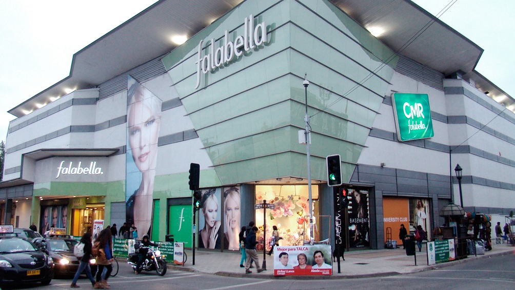 La tienda de Falabella en el centro porteño.