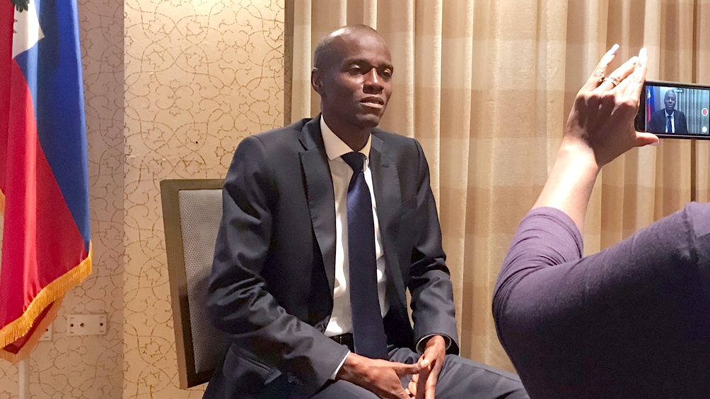 El presidente haitiano, Jovenel Moise, es el impulsor del referendum