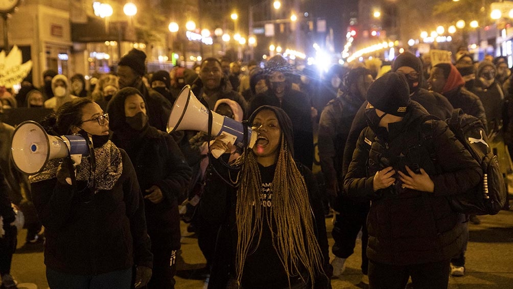 Hubo manifestaciones en Ohio contra la violencia policial y el racismo.