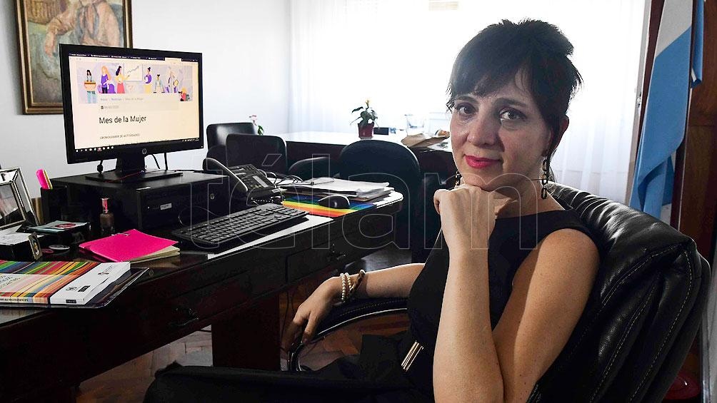 Titular de la Dirección de Economía, Igualdad y Género, Mercedes D’Alessandro.