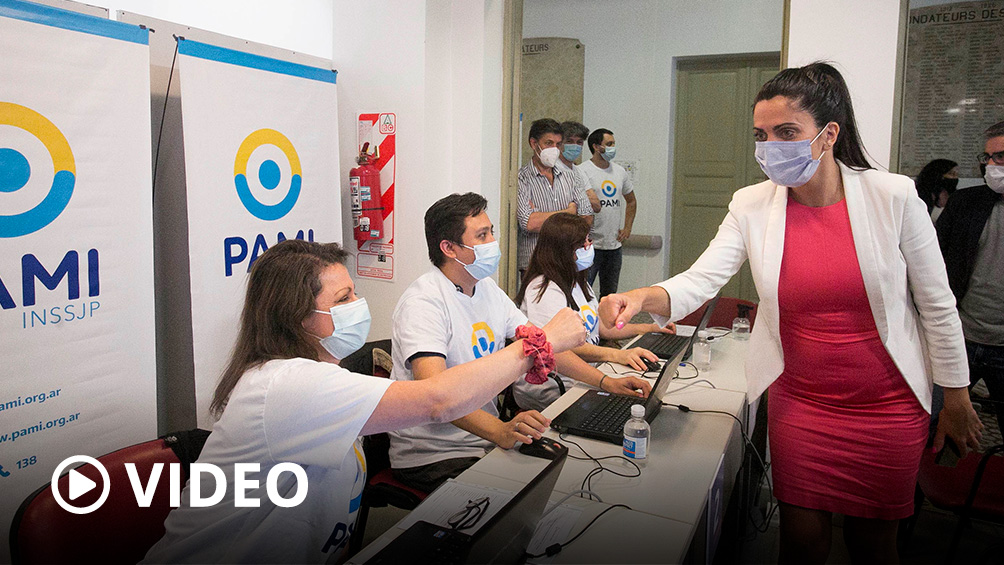 PAMI comenzó a vacunar contra el coronavirus en la Ciudad de Buenos Aires