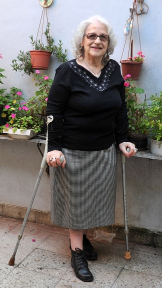 Alicia Pattacini, la última víctima de la polio en Argentina. (Télam)