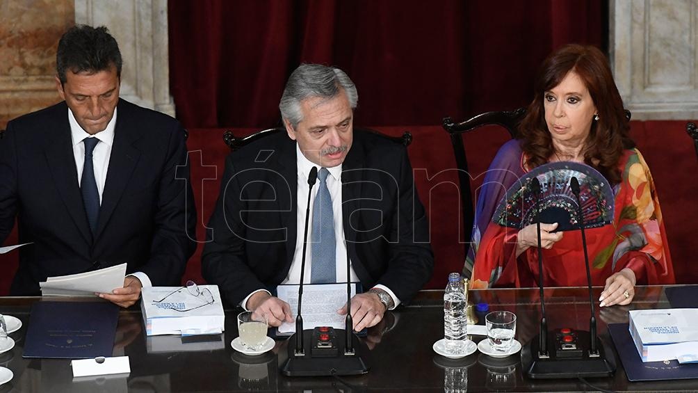 Alberto Fernández había anunciado la investigación en la apertura de sesiones del Congreso. 