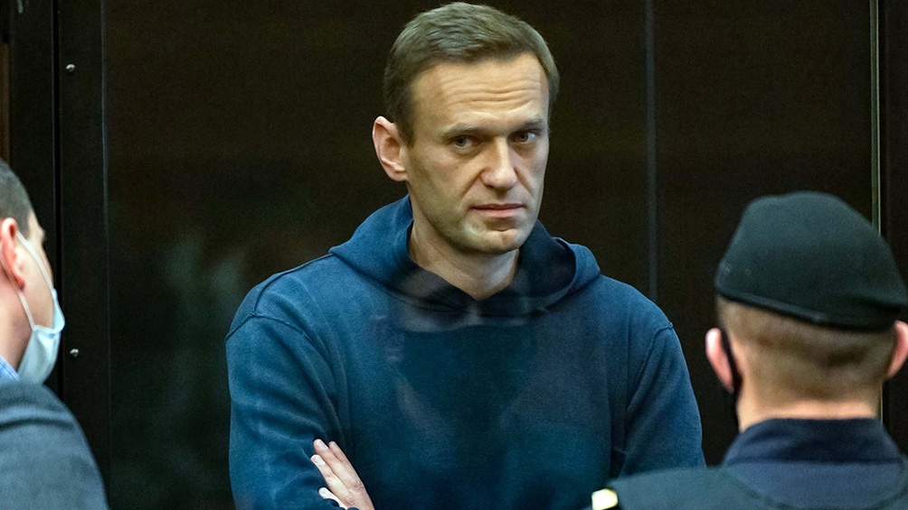 Navalny fue detenido al retornar a Rusia y condenado a dos años y medio de cárcel (AFP)