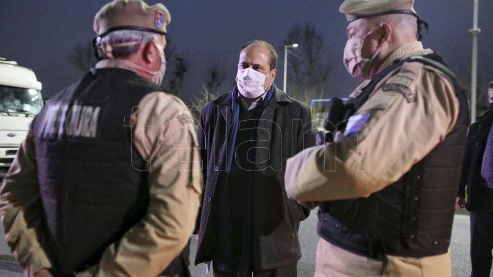 Las fuerzas federales reforzaron los controles a la circulación nocturna.