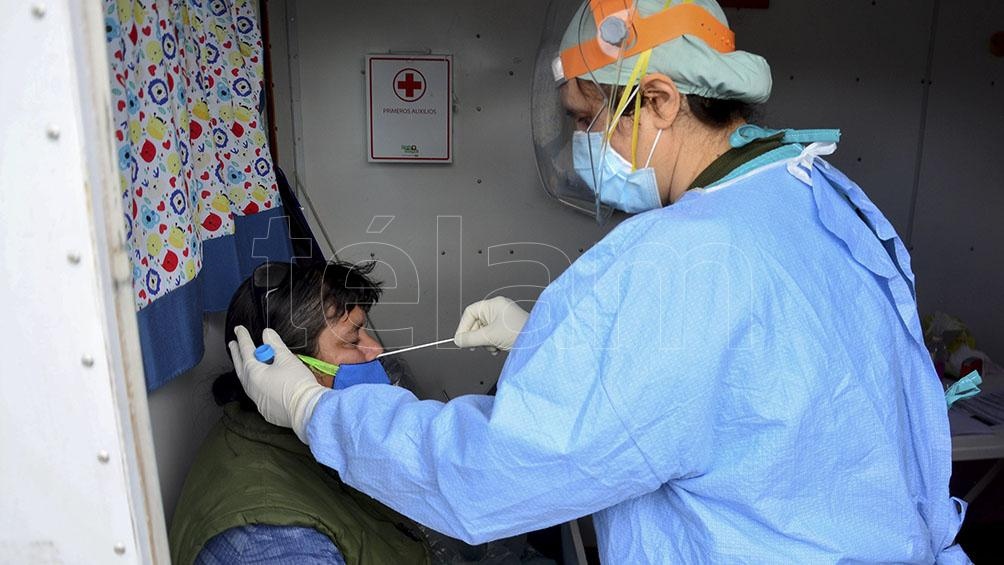 "De los resultados obtenidos se desprende que de las muestras positivas seleccionadas al azar, la variante 501Y.V3 (linaje P.1, Manaos) fue detectada en un 46.1% de ellas".