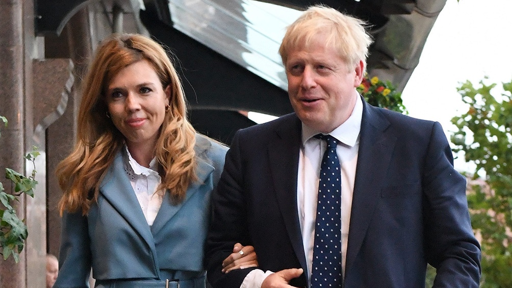 Boris Johnson, y su novia, Carrie Symonds, se casaron en la catedral católica de Westminster.