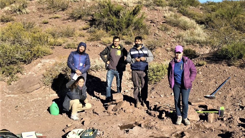 El nuevo yacimiento está ubicado en la zona de Aguada Pichana.