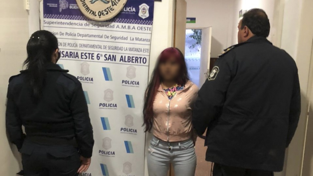 Barreto Vera fue capturada en cuando intentó abordar un auto que había pedido a través de una aplicación de viajes.