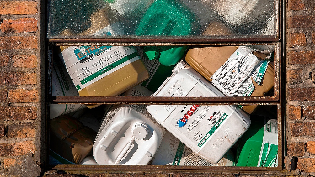 De 13 millones de envases de agroquímicos utilizados solo se recuperó un millón.
