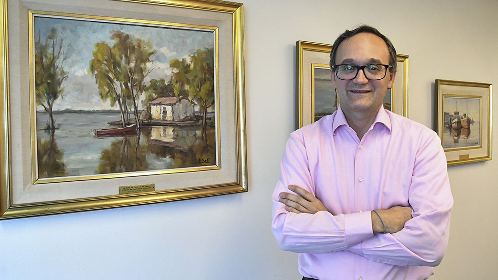 Gustavo Idígoras es el presidente de la Cámara de la Industria Aceitera y del Centro de Exportadores de Cereales.