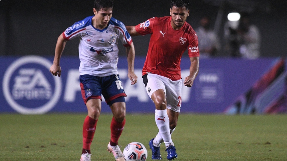 Independiente y Bahía disputaron un entretenido duelo (Foto: @Independiente)