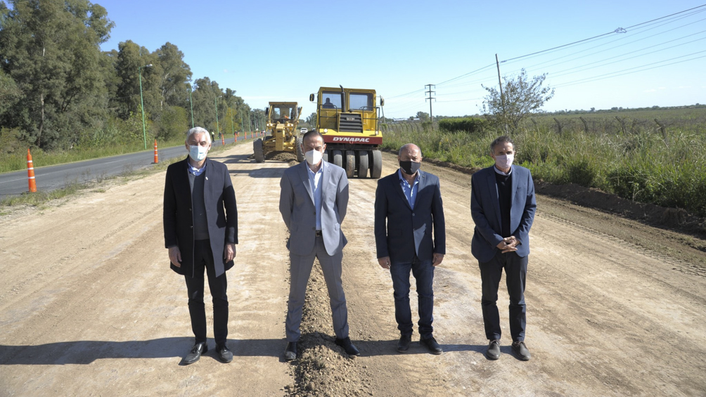 Katopodis dio inicio a las obras para la autovía Ensenada-La Plata