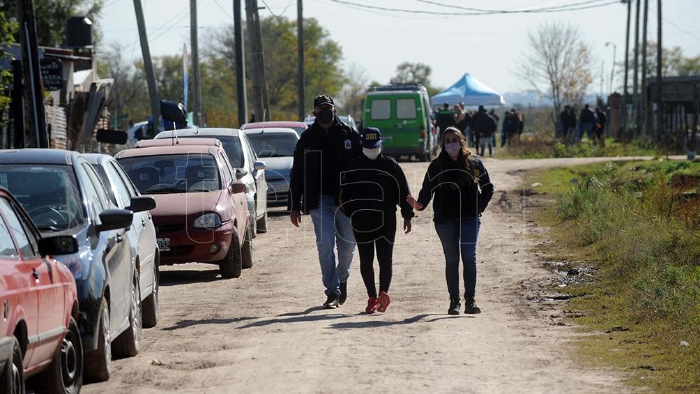 El rastrillaje se desplegaba en la zona de la Laguna Tacuru.