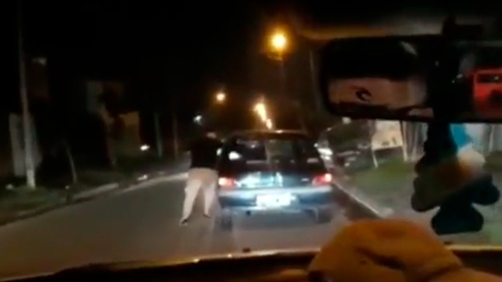 El momento del ataque (Captura de video).