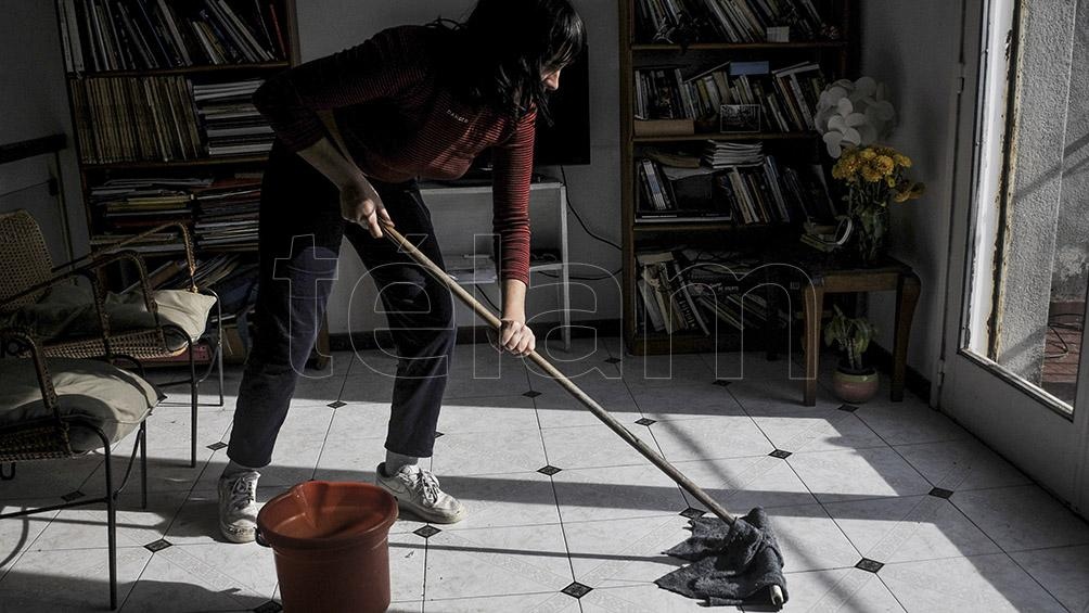 El Régimen de Casas Particulares incluye limpieza, jardinería y cuidado de personas