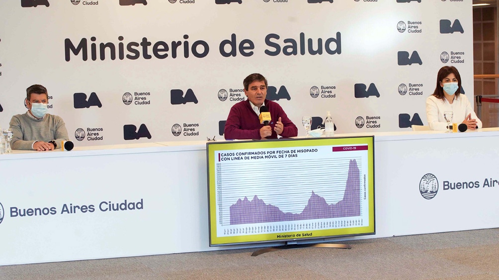 Fernán Quirós dijo que se necesita "hacer descender la curva de contagios" de coronavirus.