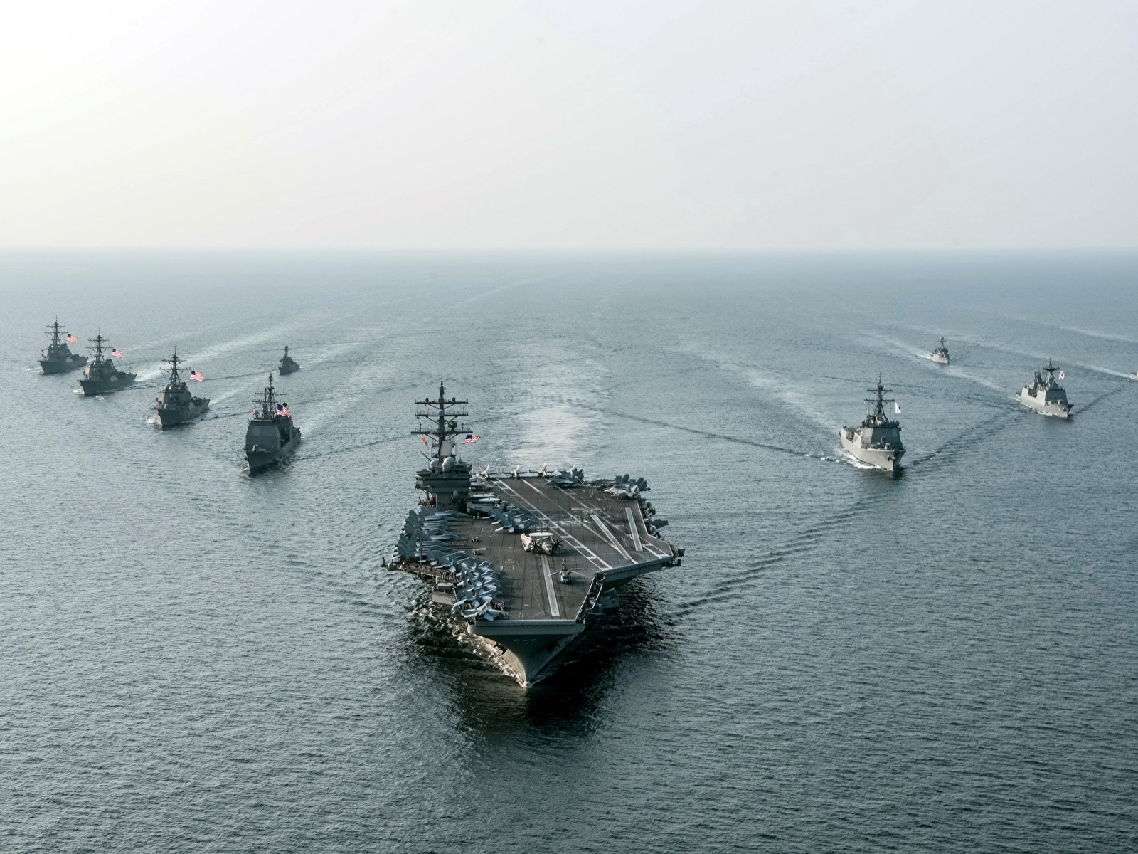 uss ronald reagan carrier battle group