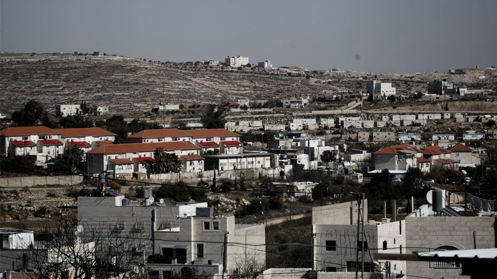 Vista del asentamiento israelí Givat Harsina, en Hebrón, Cisjordania.
