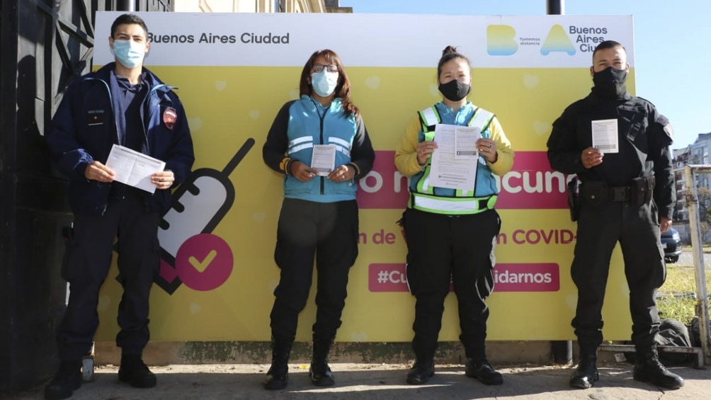 Los operativos estuvieron a cargo del Ministerio de Salud de la Ciudad.