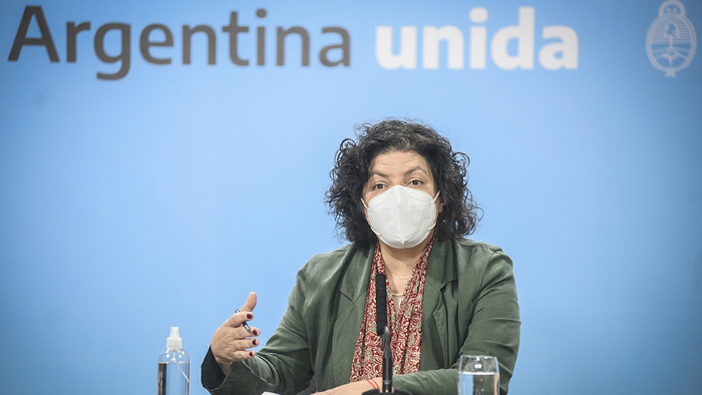 Tras esta pandemia "todos vamos a tener problemas de salud mental", dijo la ministra Carla Vizzotti. 