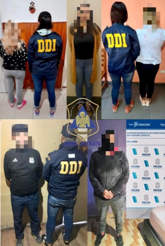 Los acusados quedaron a disposición de la justicia de Junín y de Córdoba.