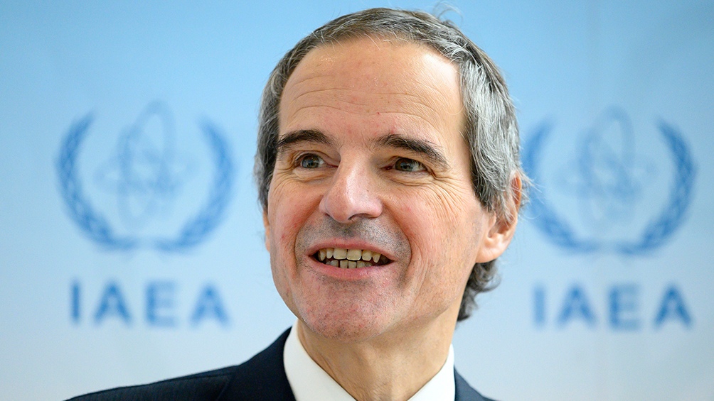 El argentino rafael Grossi es el titular del Organismo Internacional de la Energía Atómica.