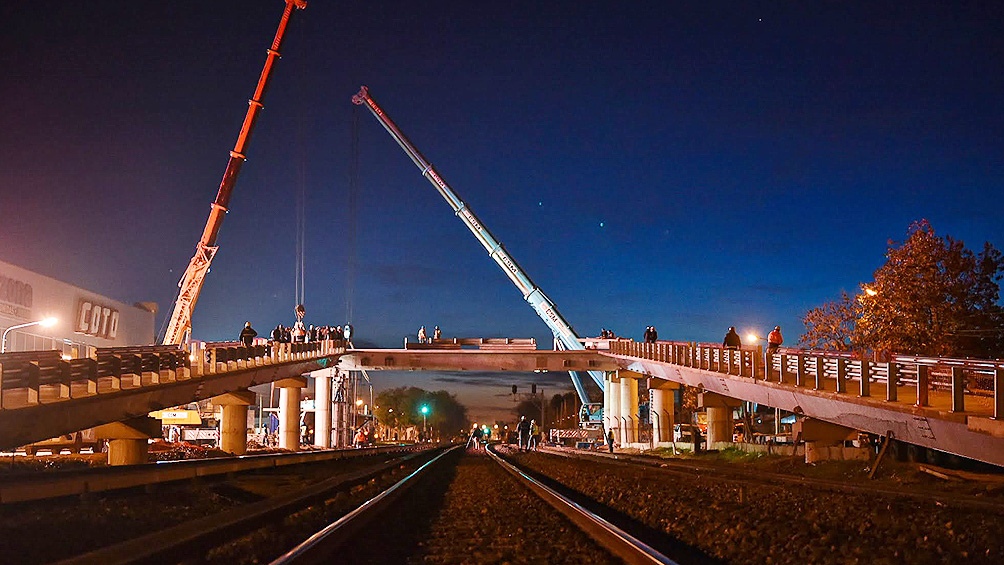 Las obras permitirán mejorar y ampliar la circulación de trenes de la Línea Sarmiento