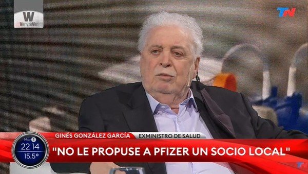 Ginés González García le respondió al director de Covax: “Es un caradura, el incumplimiento es de ellos”
