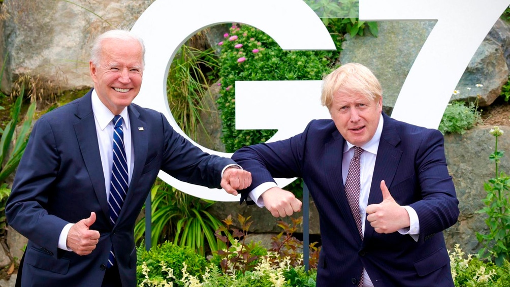 La cumbre fue en Reino Unido, antes del encuentro del G7.